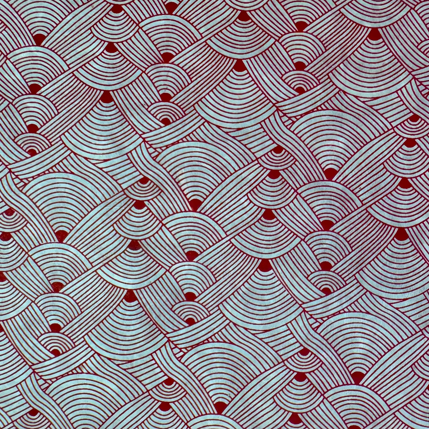 Papel Lokta Japonés Rojo 50 x 70 cm 90Gr