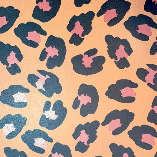 Papel Leopardo 44x44 cm 100Gr