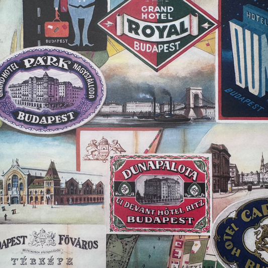 Papel Hotel Budapest 50x70 , 85 gr