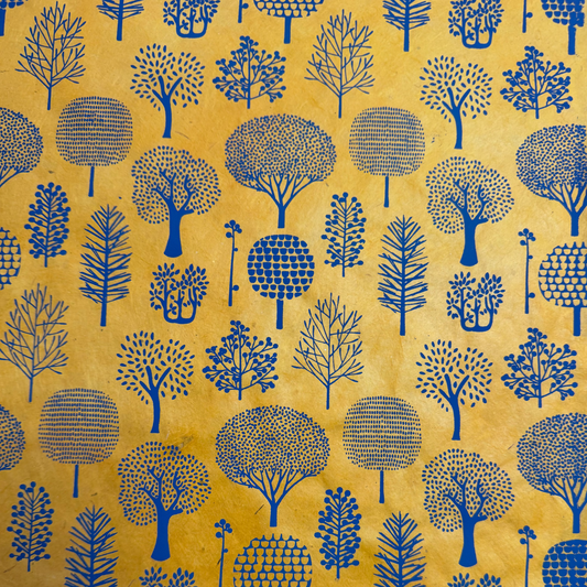 Papel Lokta Árboles  50 x 70 cm 90Gr
