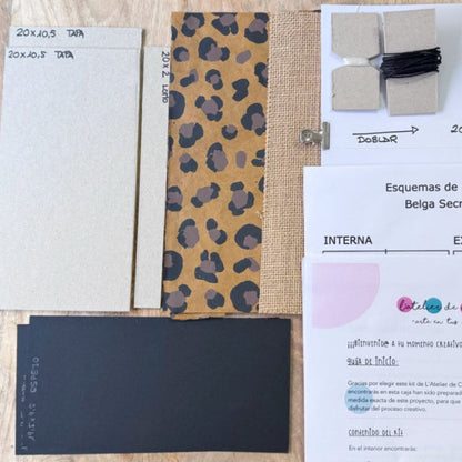 KIT + VIDEO , ENCUADERNACIÓN BELGA SECRETA